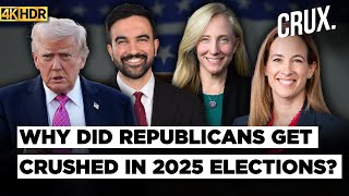 Democrats Sweep 2025 Elections, Are Voters Sending A Message To Trump Before Midterms | Decode | 4K