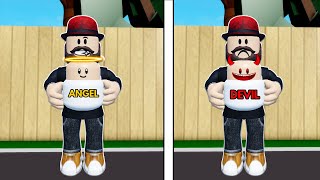 RAISING GOOD BABY VS EVIL BABY in ROBLOX BROOKHAVEN RP...