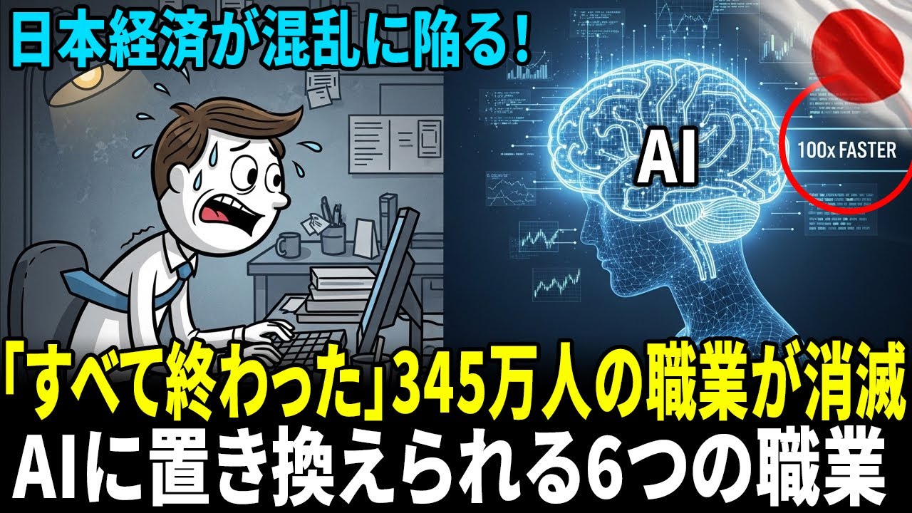 中流階級の職から崩壊が始まる――AIによる雇用代替、「もはや誰も安全ではない」