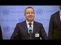 (RS) Serbia on Kosovo & other topics - Media Stakeout | Security Council | United Nations