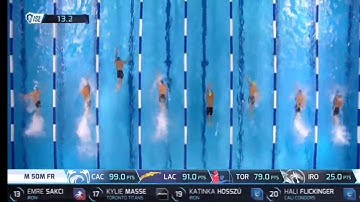 Caeleb Dressel 50 free isl 20"28