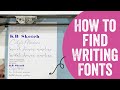 How to Find, Download, and Use Fonts to Write With Your Cricut Cutting Machine