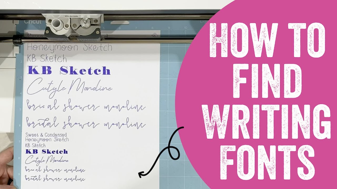 Learn how to use the pen feature and writing fonts Draw with