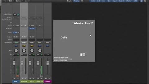 Logic Pro X & Ableton Live 9  (Rewire Modes) 3 Options