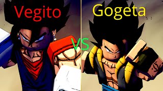 Vegito vs Gogeta | Roblox Dragon Ball Nexus 4K60fps