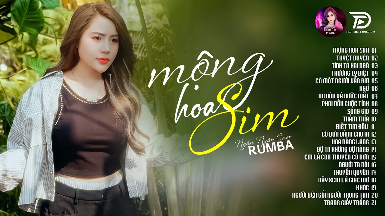MỘNG HOA SIM, THƯƠNG LY BIỆT - ALBUM RUMBA XUẤT SẮC NHẤT 2026 - NGÂN NGÂN COVER CỰC HÓT