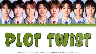 Plot Twist (Team 1) - Boys II Planet | Color Coded Lyrics [Han/Rom/PtBr]