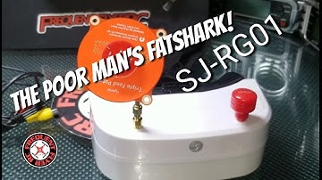 SJ-RG01 Budget Friendly Diversity Goggles with Built in DVR