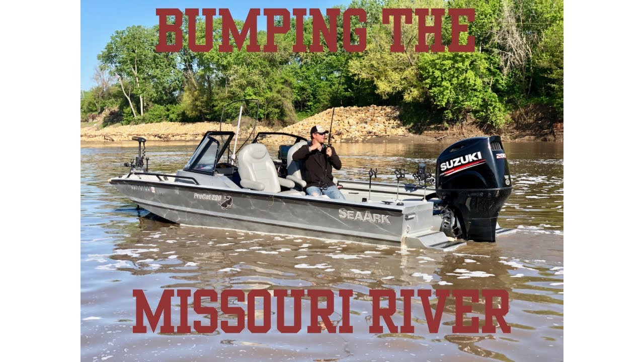 Bumping down the Missouri River for Blue Catfish