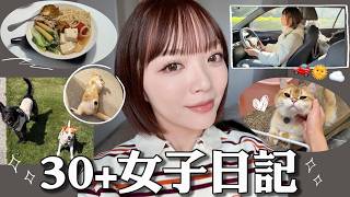 30代女子台北日記：一打四貓狗日常/全開架妝容實測/毛孔友善新彩妝們😍｜tang_ful