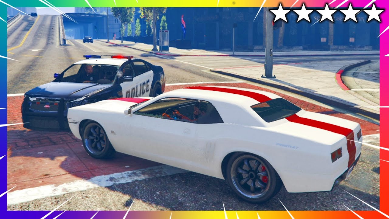 GTA 5 Police Chase Trolling - Best Fastest Car - Five Star Cop Battle ...