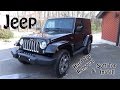 Jeep Wrangler JK Hard Top Removal - Soft Top Install 2Dr in 4K