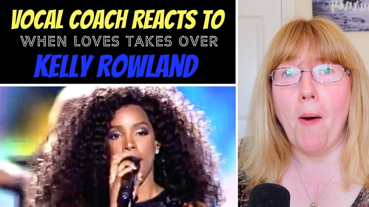 Vocal Coach Reacts to Kelly Rowland 'When love takes over' LIVE