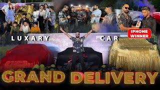 Luxury Cars Grand Delivery | Iphone 14 Giveaway | Sanju Sehrawat Vlogs