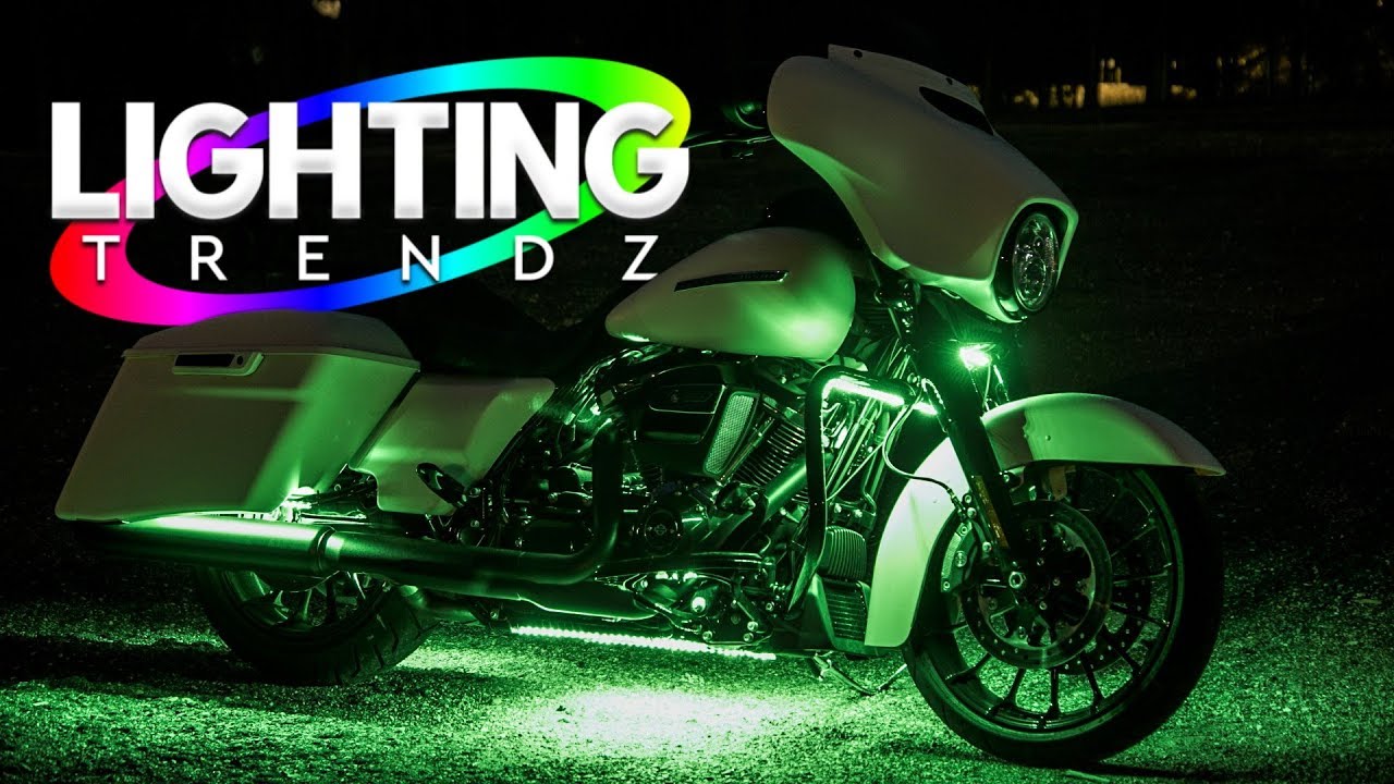 MOTORCYCLE FLOW SERIES KIT BY LIGHTING TRENDZ - YouTube