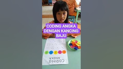 CODING ANAK TK #shortvideo #shorts #kognitif #kidsvideo #kids #kidslearning