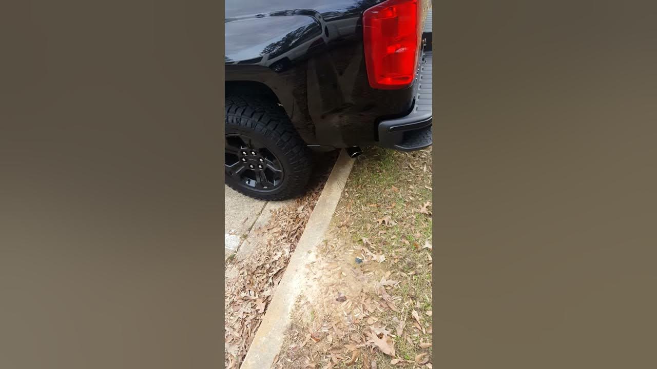 2017 silverado 6 2 with magnaflow exhaust youtube