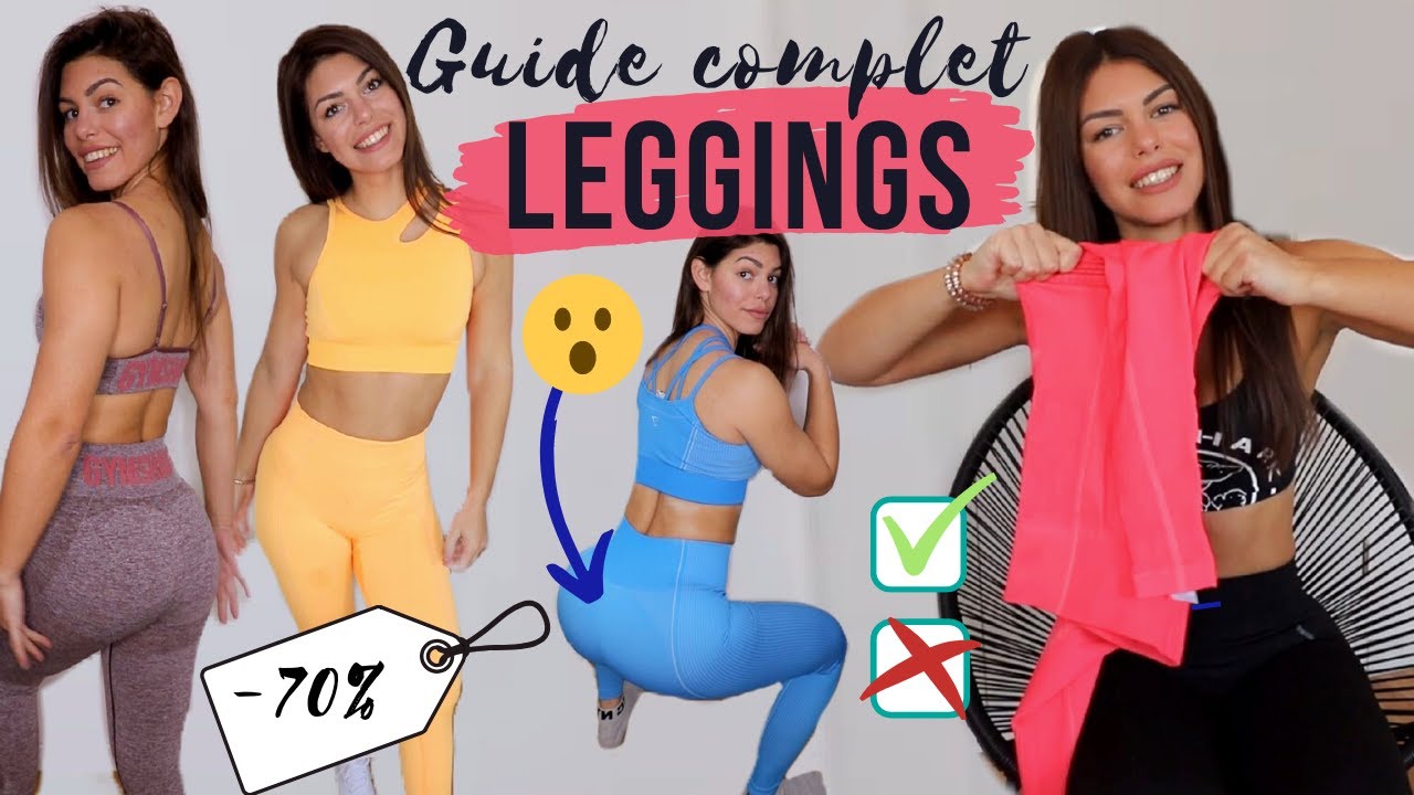 J'ai testé ces LEGGINGS de sport ! (muscu / HIIT / cardio