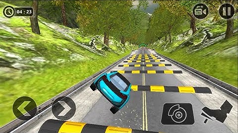 Mobile Car game Deadly Race Speed Bumps Сar Challenge #Gameplay Android ios Gagi game #8