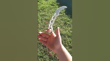3d Printed Karambit knife