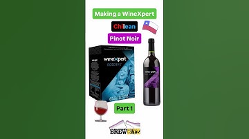 Making a WineXpert Chilean Pinot Noir Wine Kit - Part 1