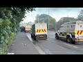 Clashes between police and rioters continue in Northern Ireland