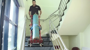 Stanley Stairclimbers transfer heavy loads for the Brewery Industry