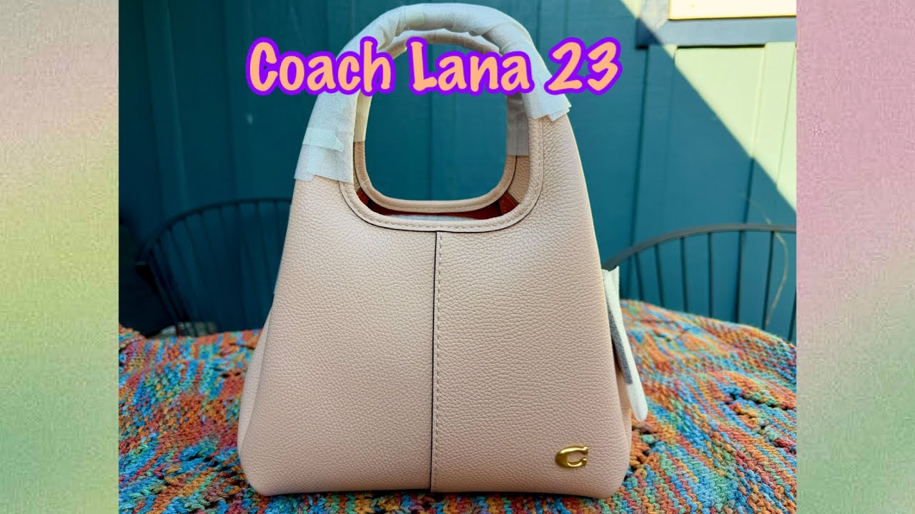 Обзор сумки Coach Lana Shoulder Bag 23