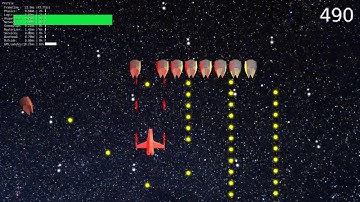 Arcade Space Game Project Build 2 (Blender Game Engine)