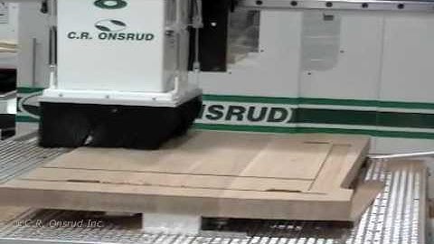 American-Made CNC Workhorse: Onsrud 98C18 Powers Through 2" Hardwood