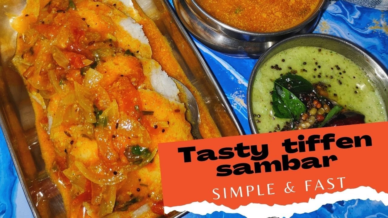 Instant Tiffen Sambar  | திடீர் சாம்பார் | Breakfast Sambar | Cooking 'N Much More| Instant sambar