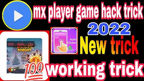 Mx player  Boom knight game hack trick !! Boom knight hack 2022 !!