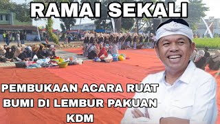 Download Lagu TERBARU RAMAI SEKALI SUASANA PEMBUKAAN ACARA RUAT BUMI DI LEMBUR PAKUAN KANG DEDIMULYADI  MP3