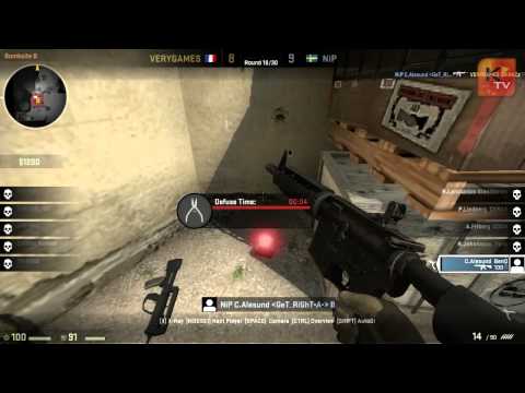 DreamHack Winter 2012 Grand Final RAW NiP vs VeryGames match highlights CS GO 720p