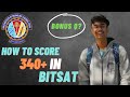 Scored 343/390 in BITSAT & Got BITS Pilani CSE 🎯
