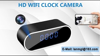 LMGL WH33 WIFI Clock Camera Video Guide
