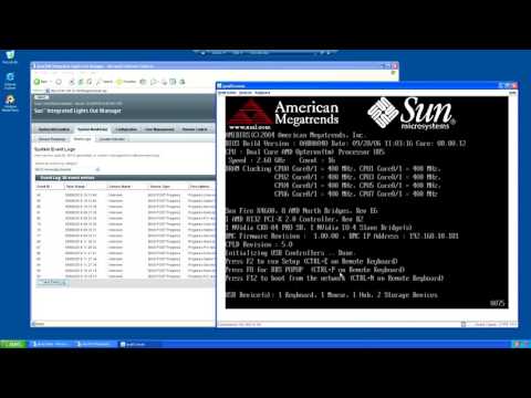 Sun Fire X4600 Server ILOM & BIOS