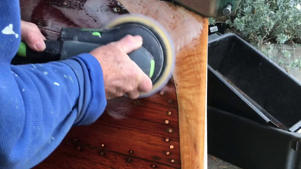 Historical 18-Footer BRITANNIA Plank Repairs