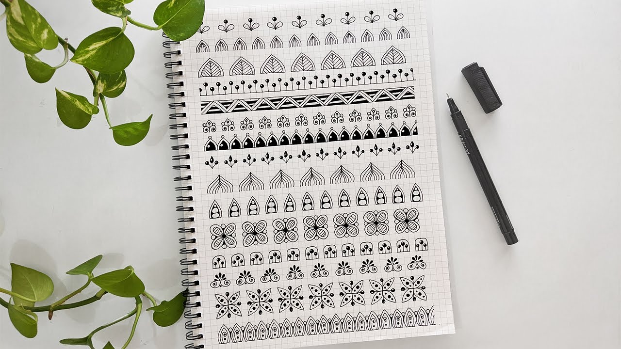 Easy Mandala patterns for beginners || How to draw Mandala art || Step