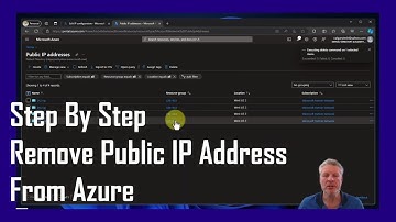 STEP BY STEP: How To Remove Static Public IPs & Save Money in Azure
