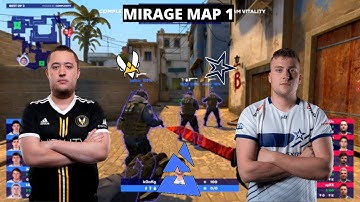 Vitality vs Complexity - MIRAGE map 1 - BLAST Premier Spring Groups 2021 | CSGO