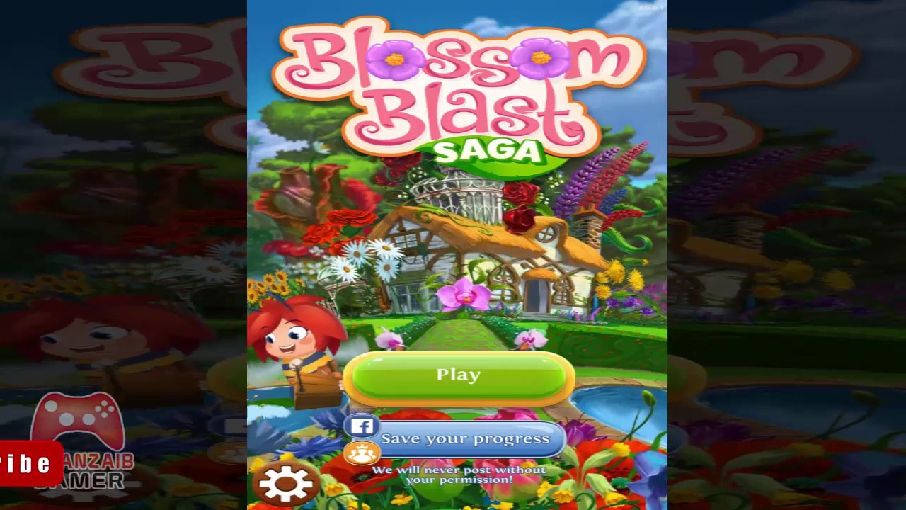 Blossom Blast Saga Android Game Play Video HD By Jahanzaib Gamer