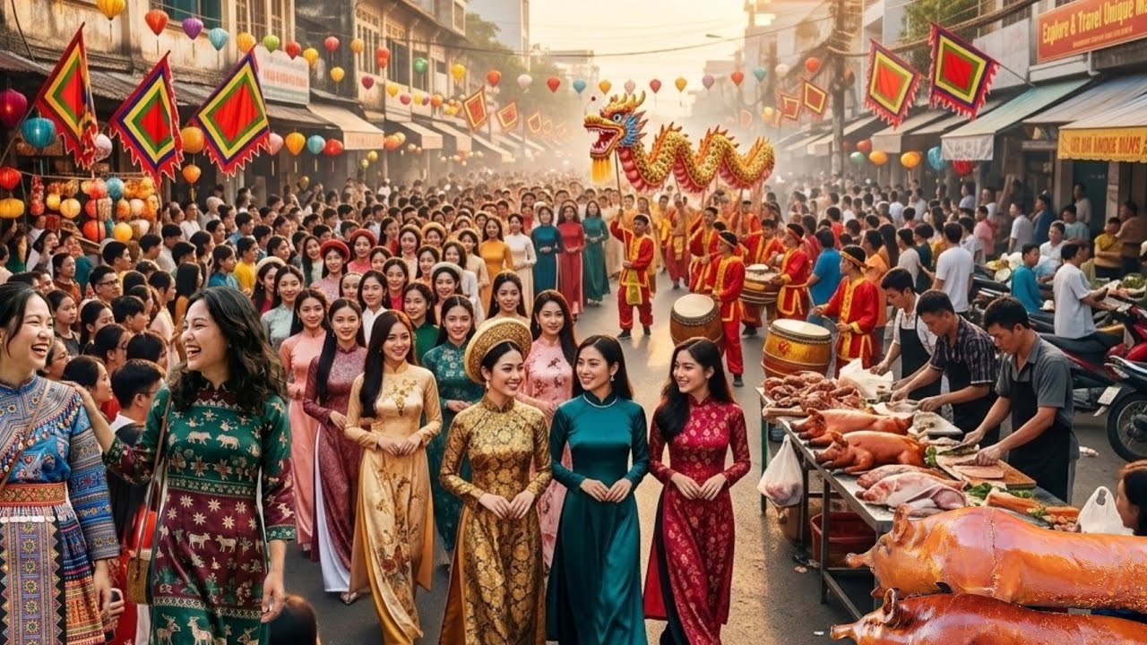 GẶP DÀN GÁI XINH ĐẸP NHƯ HOA TẠI HỘI CHÙA TIÊN LẠNG SƠN ẨM THỰC NÓNG HỔI SIÊU NGON TLS