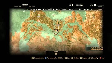 Witcher 3 - Place of Power - Aard Sign - Velen