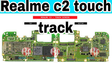 Realme c2 touch screen problem solution// touch track