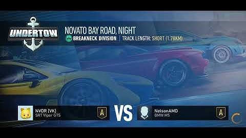 NFS:NL - UGR Season 6 - Undertow - Breakneck - “S” Tier (SRT Viper GTS, 960 PR)