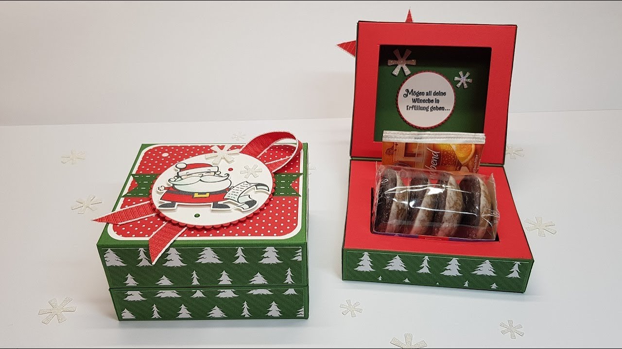 Anleitung: Lebkuchen-Klappbox mit der 
