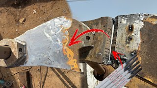 Unbelievable! How to weld vertical up AWS E7018 welding #welding#7018welding
