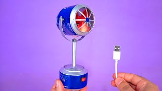 Incrible mini Ventilador USB hecho com reciclando latas