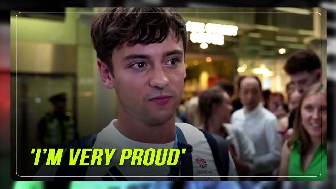 Britain's Tom Daley announces retirement after Paris silver